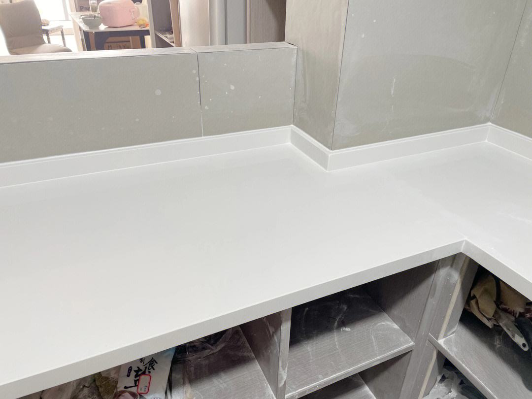 石英石单色细颗粒板材 厨房橱柜吧台面板定做 纯色定制加工厂 - 爱企